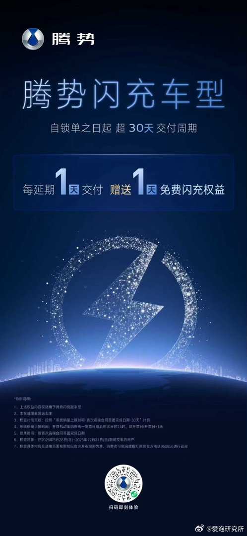 腾势这波“交付等待礼”，值得单独拎出来夸一夸。订单火爆是好事，但热销不...