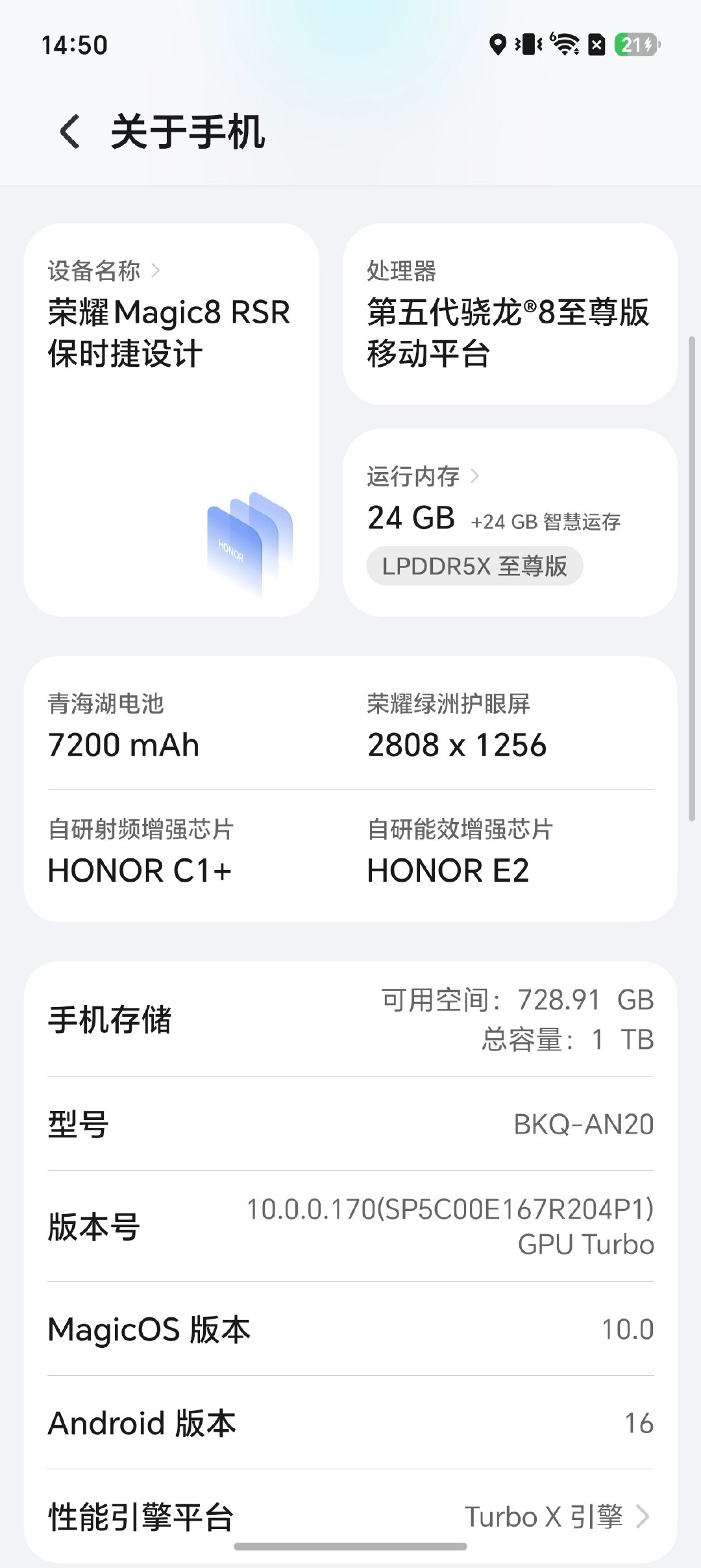这种24+1TB的手机 今年应该都看不到了吧？[笑cry] ​