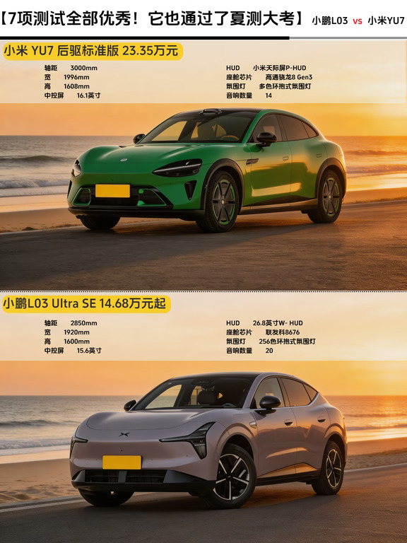 双双通关极热夏测，差价近9万，两台轿跑咋选？