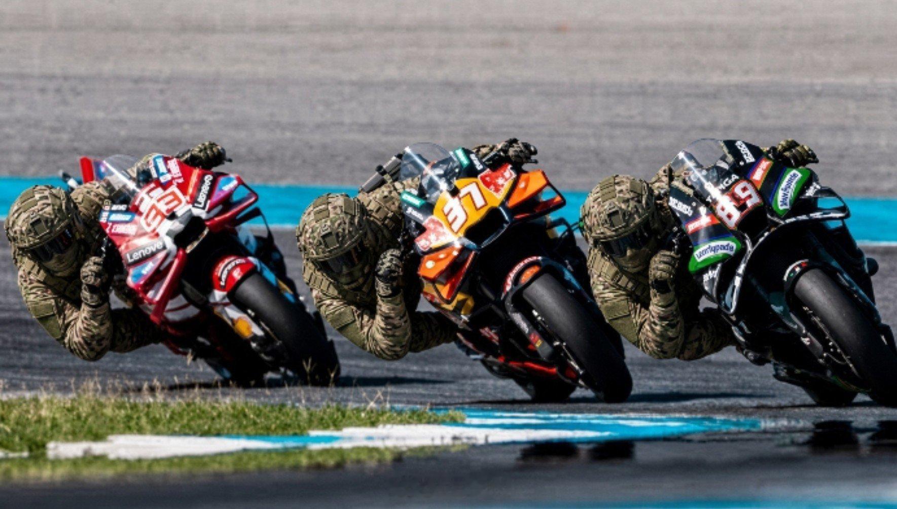卡塔尔领导人表示：

“我们必须做好应对最坏情况的准备。
所以 MotoGP还要去吗
#motogp# ​