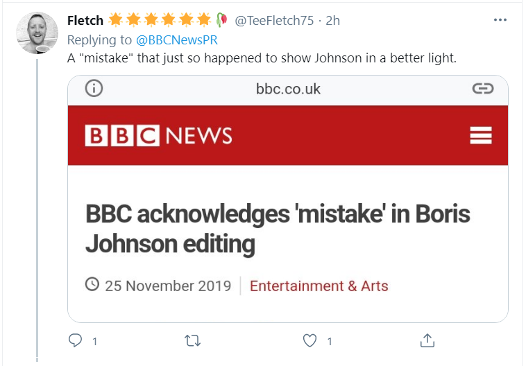 BBC的回應聲明, 發佈後不久引起多國網民群嘲-圖6