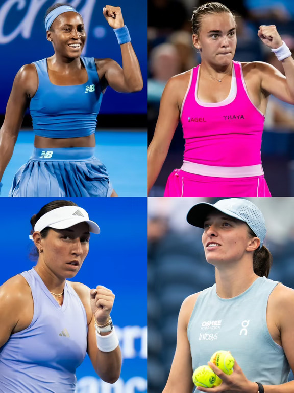 2026WTA1000辛辛那提女单四强全部产生