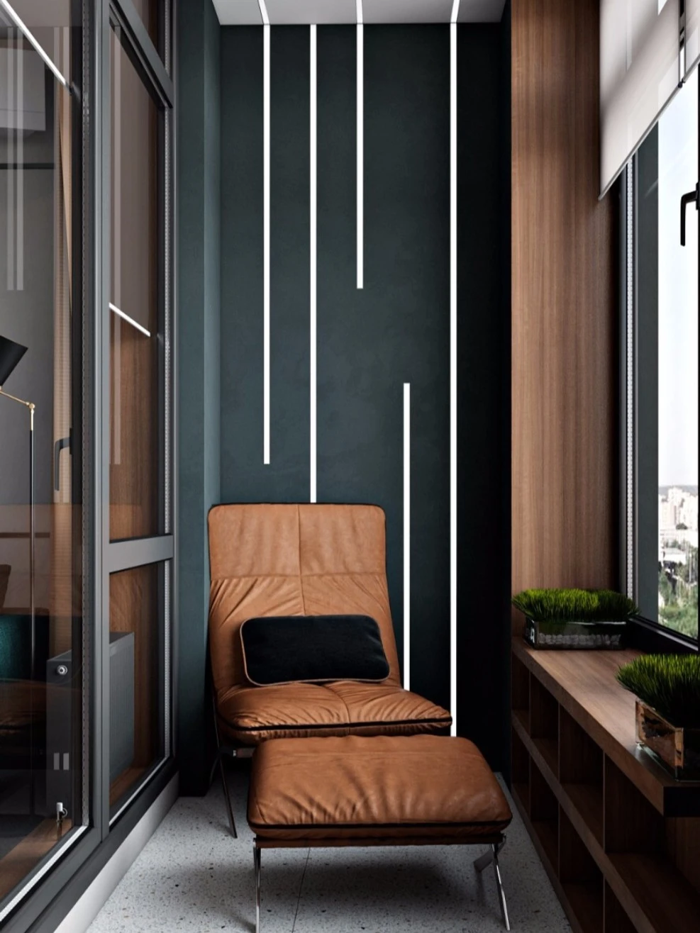 阳台这样设计，舒服又惬意！