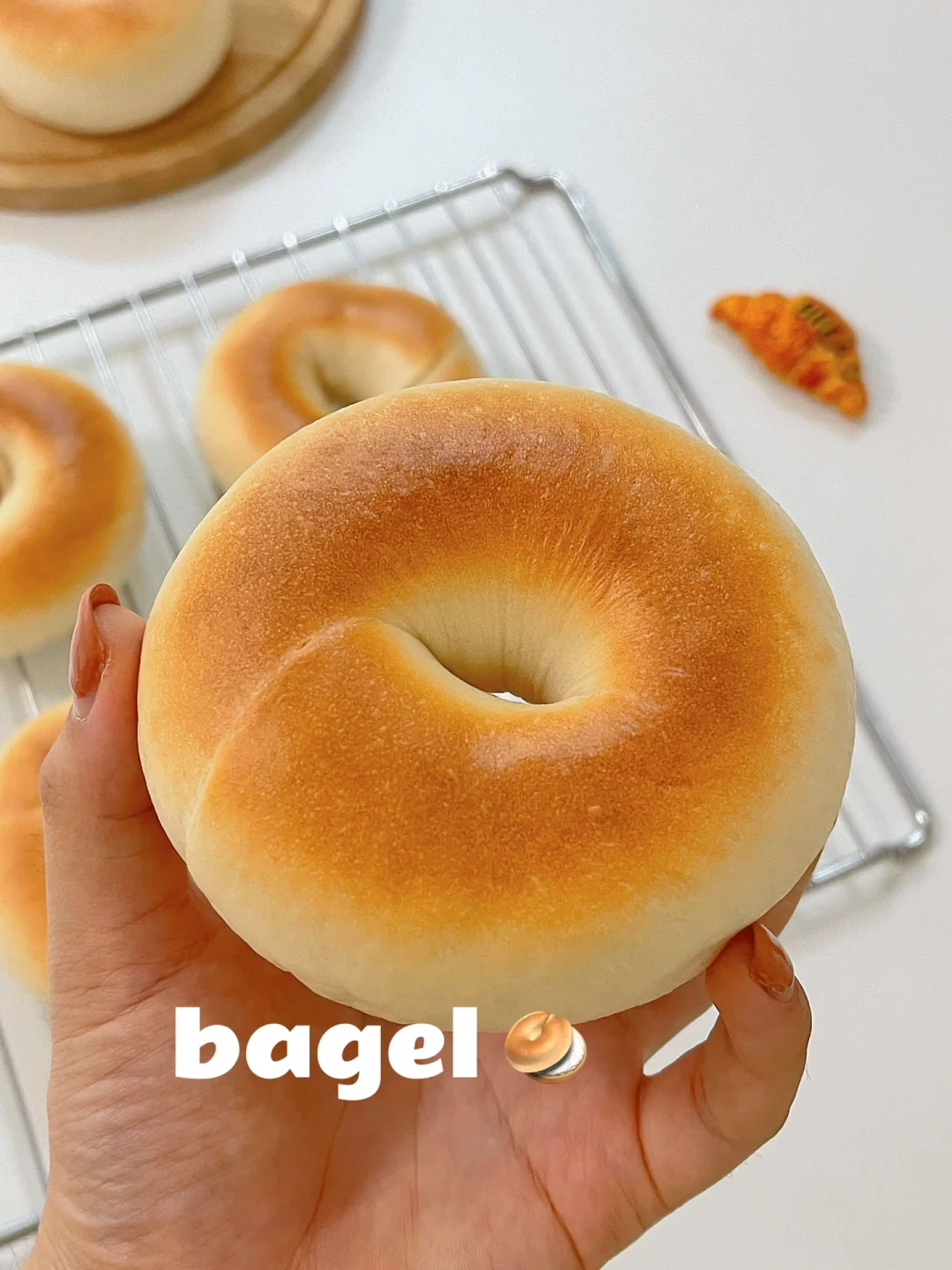 无糖油贝果🥯韧性十足❗️做法简单一次成功