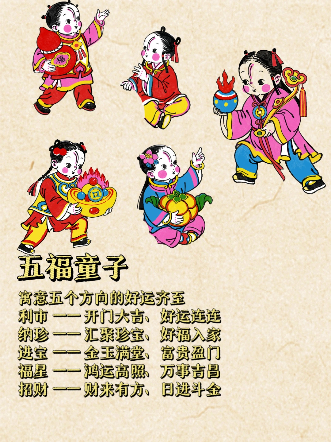 原来五福摇钱树还有这么多寓意？