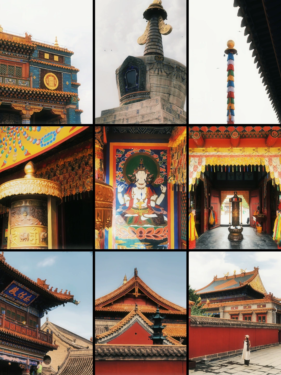 一个人呼和浩特逛拍寺庙｜大召寺 席力图召