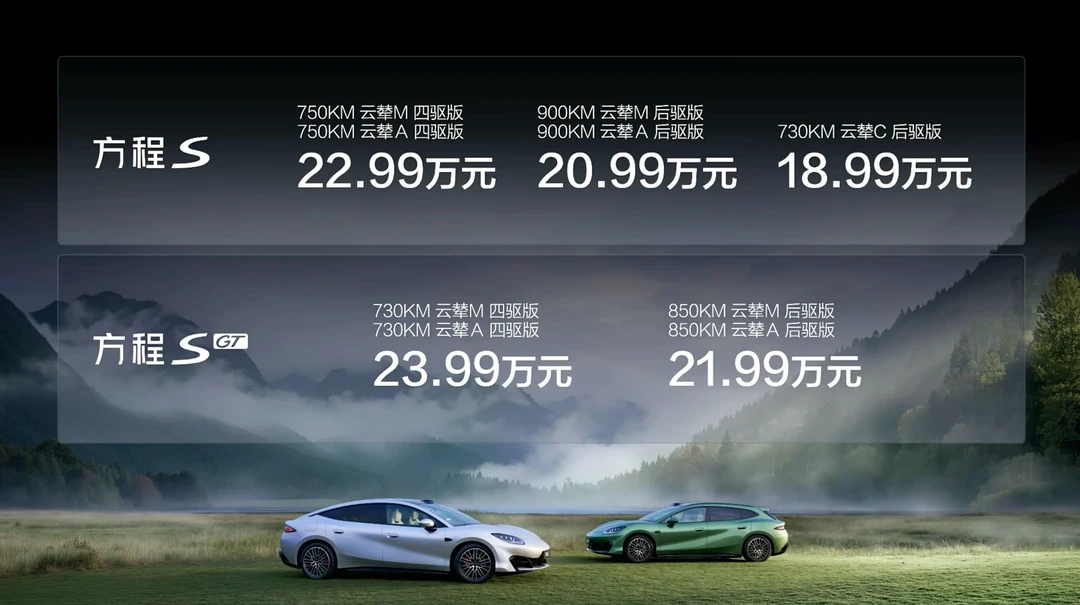 18.99万-23.99万 方程S&S GT值不值？