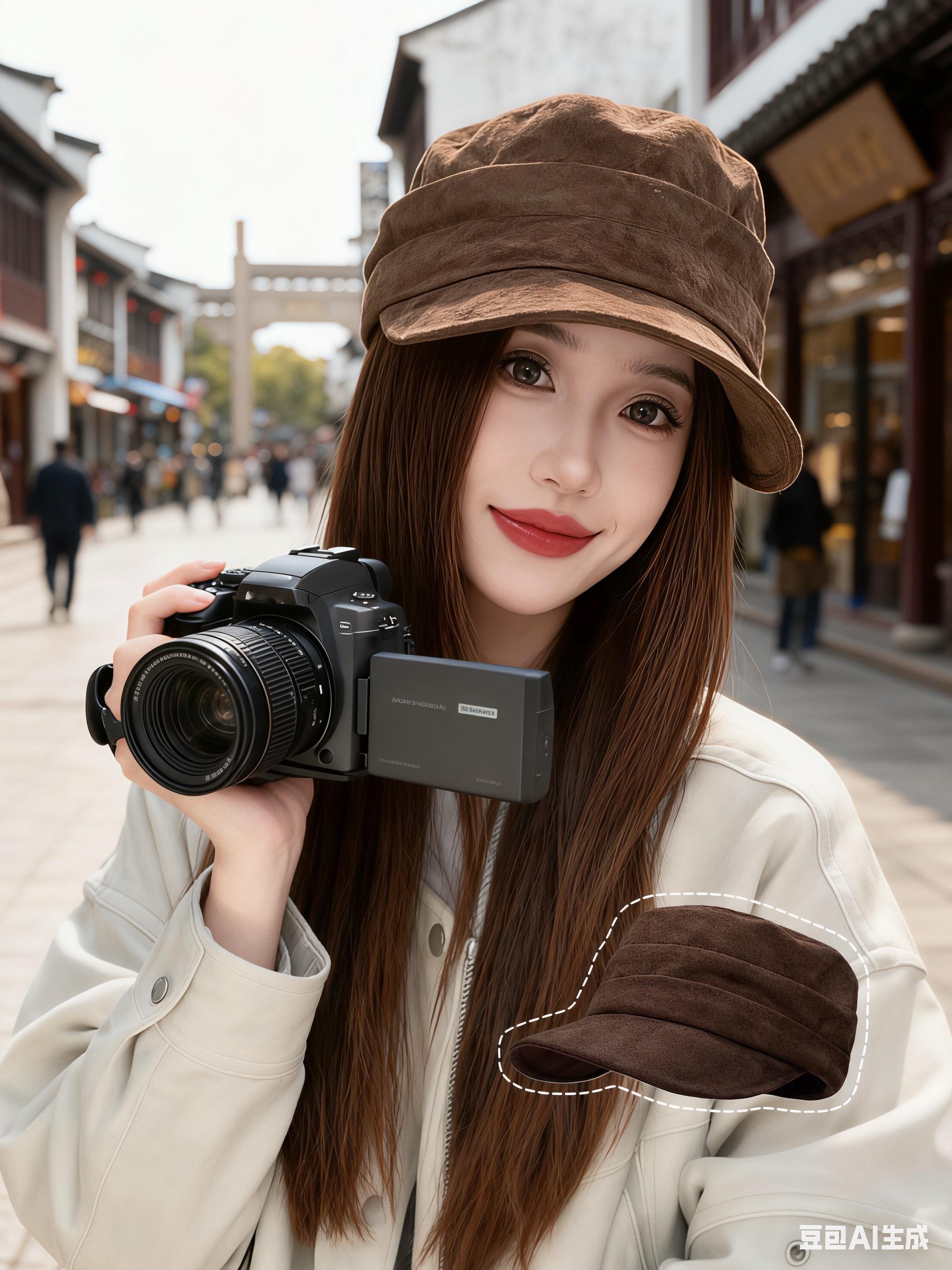 <p>高级穿搭 帽子控小姐姐 帽子 韩系穿搭 <!--{img:0}-...