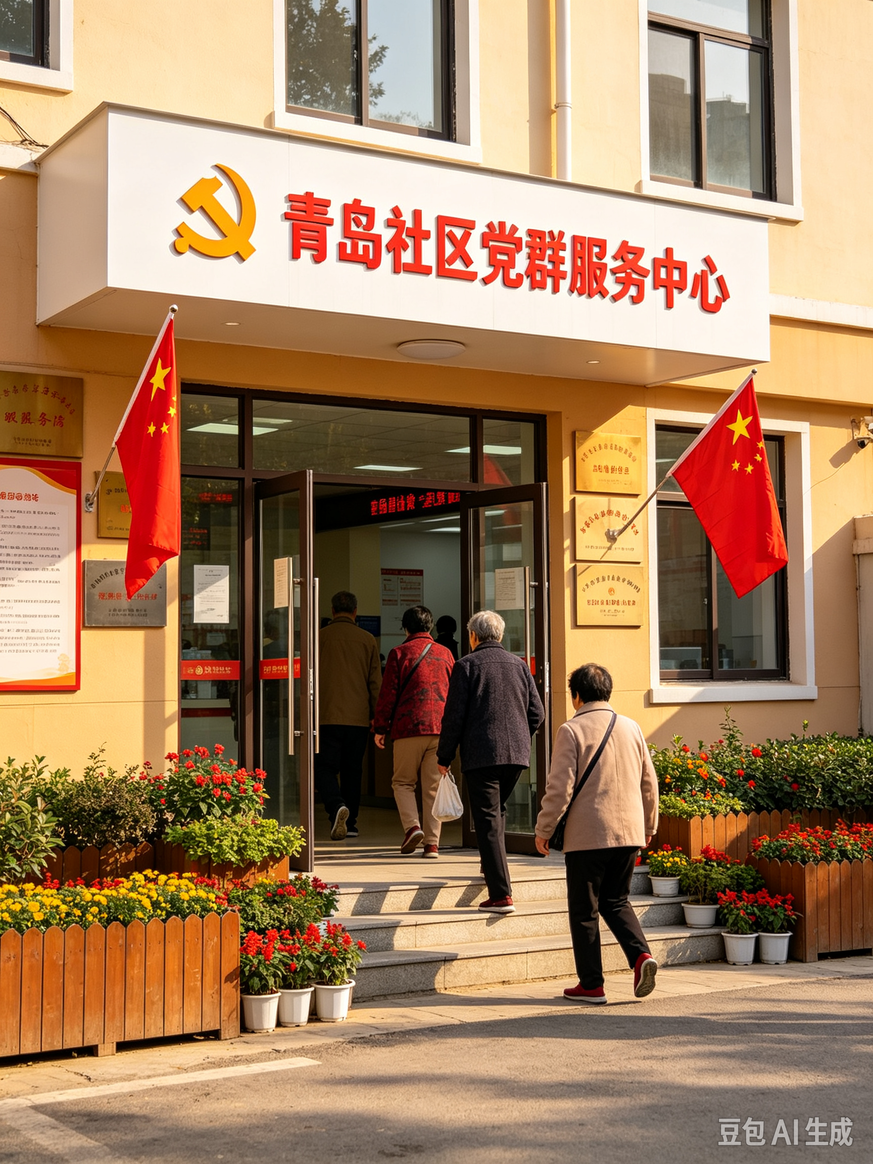 市南区八大峡街道挪庄社区，用心做实便民服务，把温暖送到居民心坎里。社区常常举办便民大集，免费量血压、测视力、擦鞋义诊，贴心服务老年人。这里有红飘带志愿者队伍，帮扶困难邻里、助残助老，随时响应居民的烦心事。
 
社区还有暖心驿