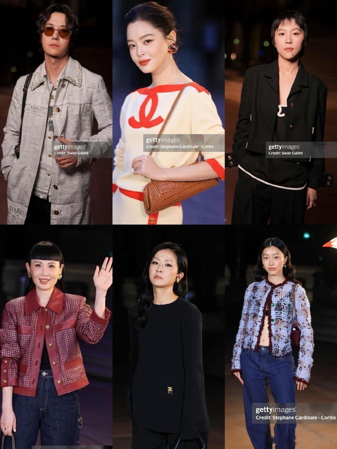 #时装周# Chanel2027春夏大秀星光
王一博、辛芷蕾、窦靖童、魏如萱、徐濠萦、陈康堤亮相巴黎香奈儿大秀，不同风格同台，秀场前排看点满满！#大秀直击##巴黎时装周# ​