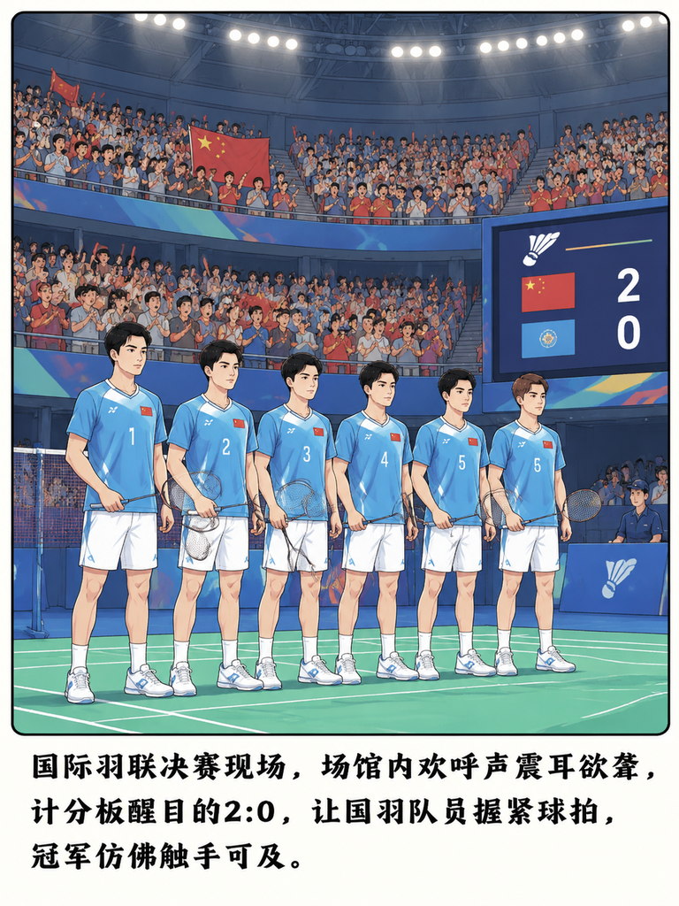 从20到23，国羽男团决赛的遗憾，全锁在那三次2123里！

前两盘顺得离谱石宇奇20稳拿，梁伟铿搭档21逆转，大比分直接推到20，全场喊得震耳朵，冠军好像已经揣兜里了。

谁能料到，后三场的首局，居然次次都是差2分惜败是年轻队员扛不住抗压？

还是临时配对没磨合好？

那眼睁睁看着奖杯溜掉的180