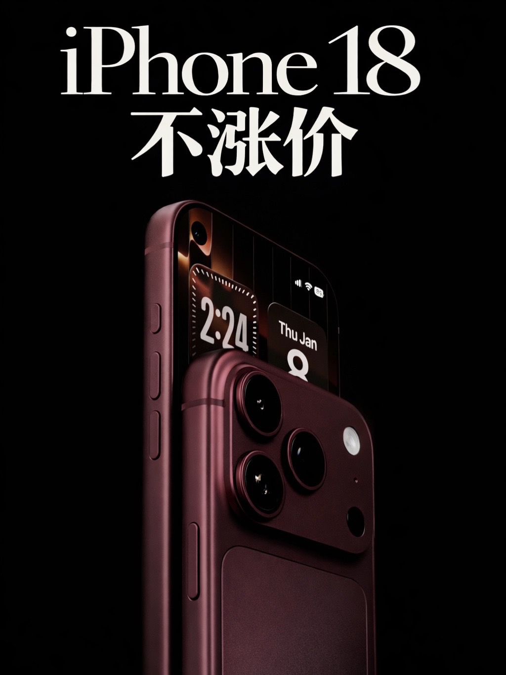 iPhone18“不涨价”是好事吗？今早看到郭明錤最新说法：苹果对iP...