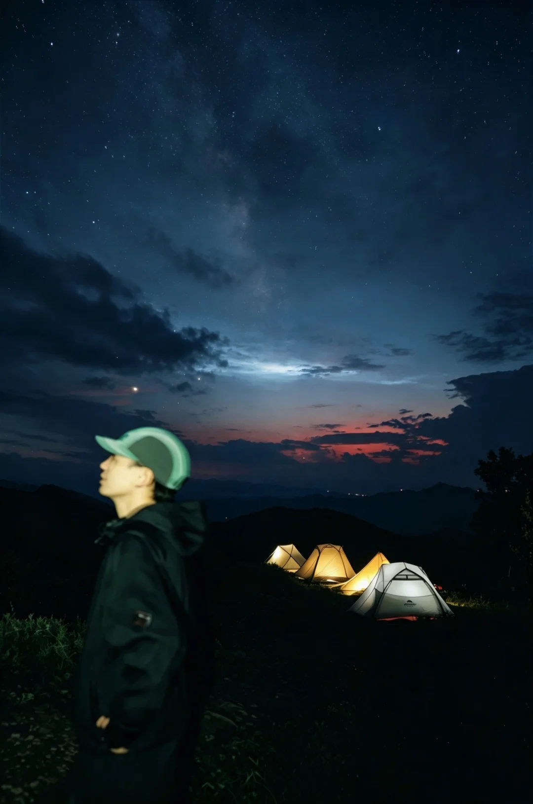🚗北京2h直达｜周末北灵徒步，追到了银河🌌