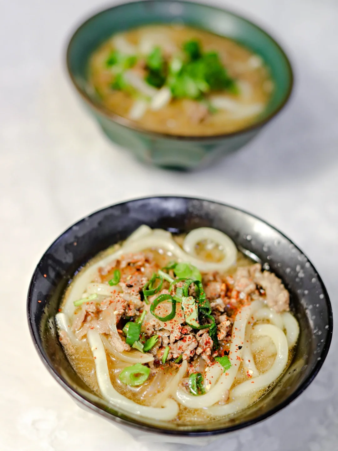 坚持做100种面不重样（65）牛肉乌冬面