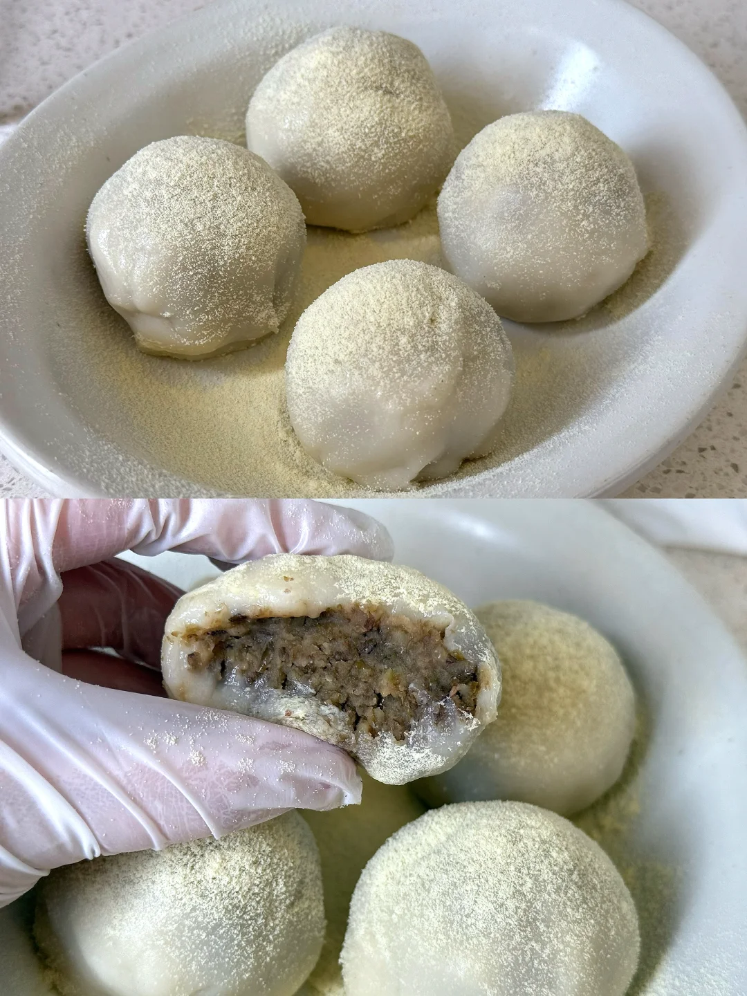 一口入魂的夏季小甜品🍮绿豆大福～