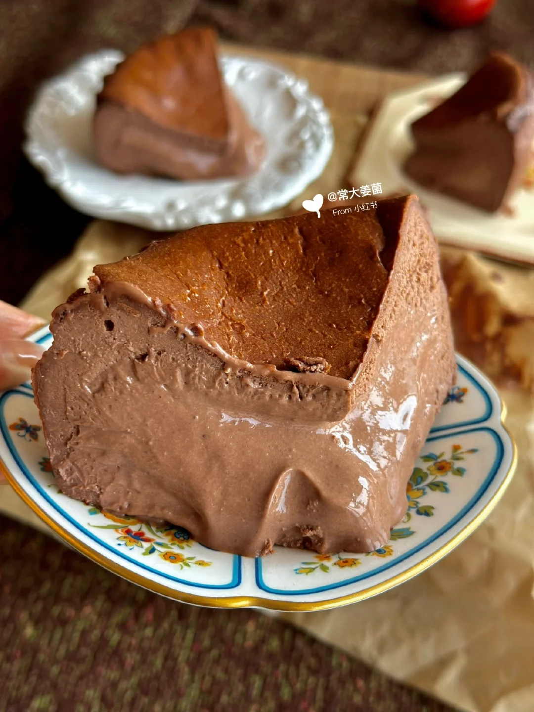 好奇算了下，一角好品质巧克力巴斯克成本…