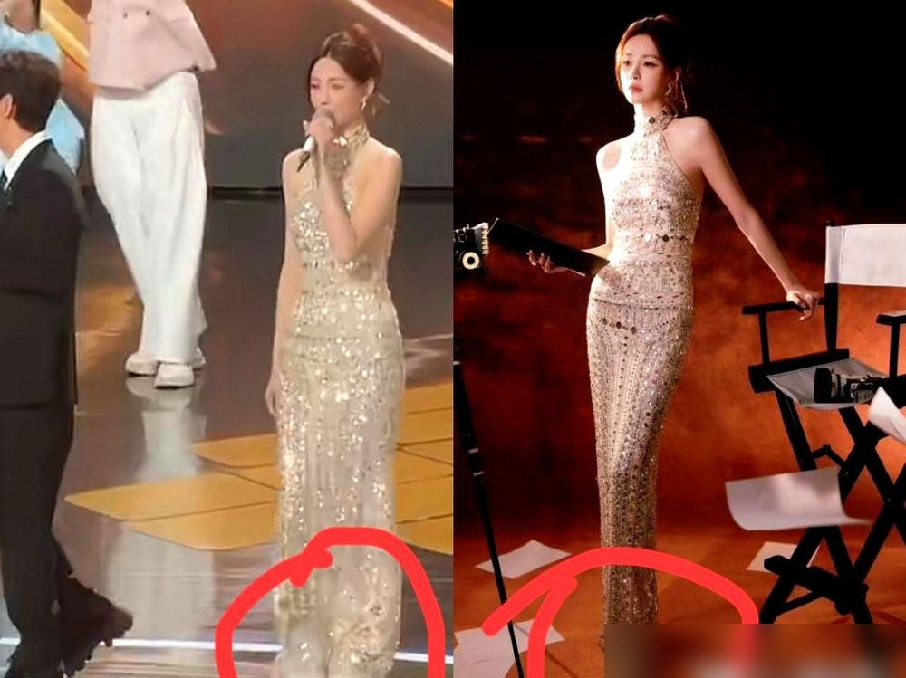 金鹰奖直播，沈梦辰上半身高定礼服，镜头往下一扫，脚上蹬了双遛弯儿的小白鞋。
大家先是乐，转头全网打工人都在跟她共情。
外人眼里看的是艳惊四座，背地里受的却是真刀真枪的皮肉苦。四五个小时的高强度直播，全程站桩式控场，真要踩着那十几厘米的细高跟硬撑到底，脚掌和腰椎哪受得了。
“体面留给镜头，舒服留