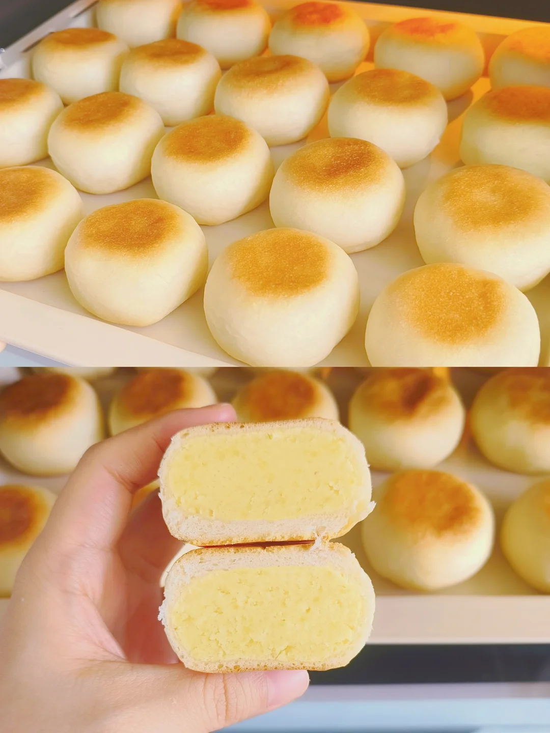 软糯香甜||无需炒馅清凉解暑的软皮绿豆饼