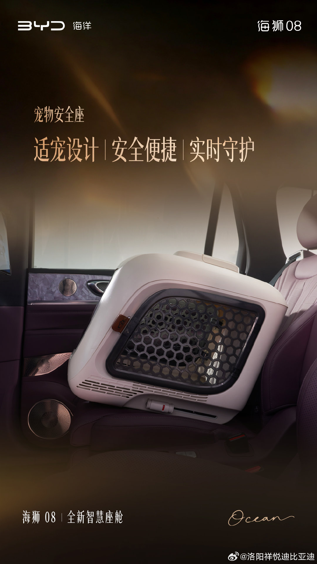 #科技旗舰SUV海狮08
玩转多元出行生态
智慧座舱随心定义
现已开启盲订 ​
