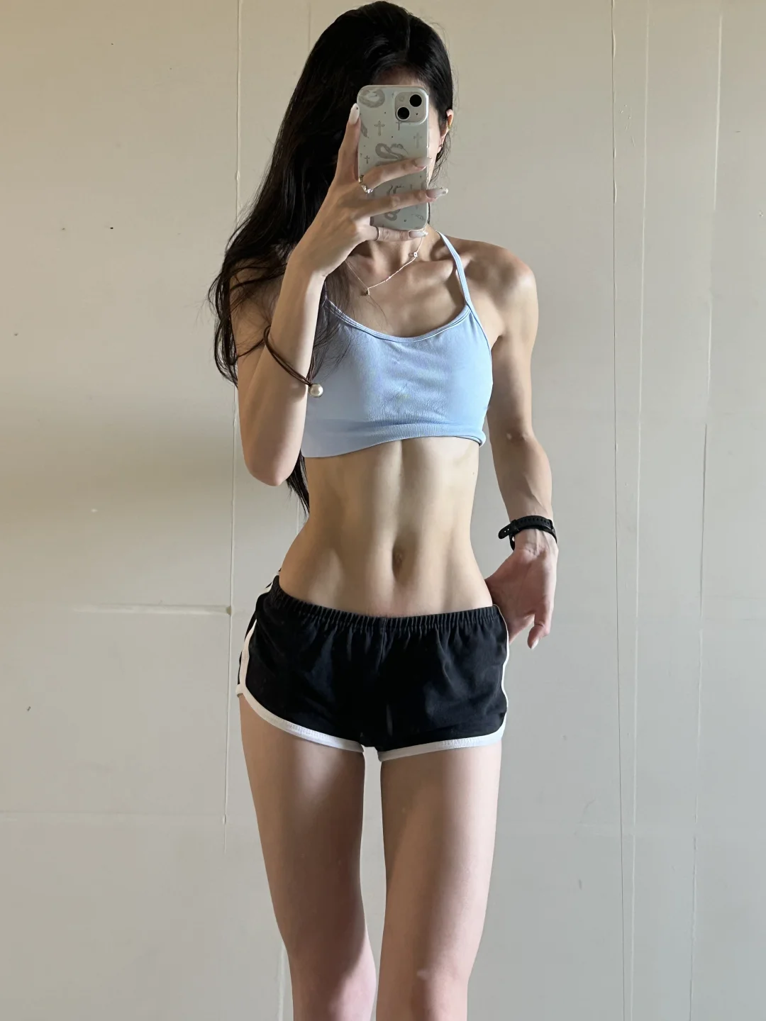 live下的薄肌身材（吃练分享）💪