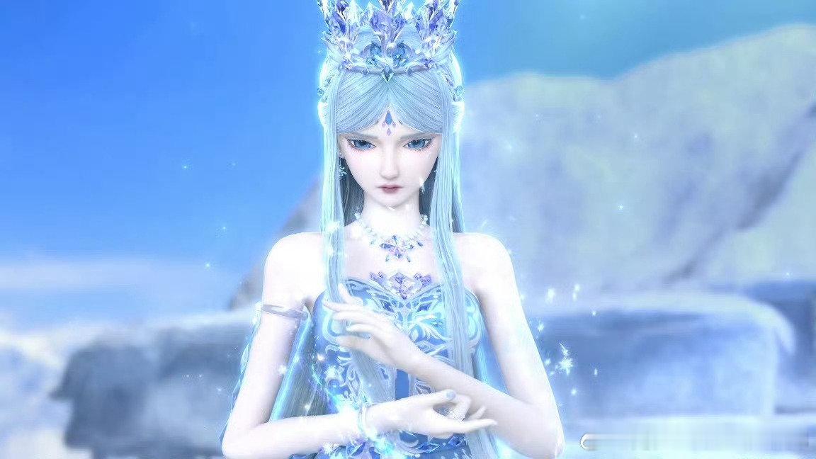 #冰公主雾韵潮生# ⛄#叶罗丽冰公主#

我的缪斯🌬️，是造物主得天独厚的代表作，星辰爱恋于栖息在你的眼角✨，你的眼眸如玲珑的冰，落雪的黎明❄️，寄予你一封自诩浪漫主义的信函💌 ​