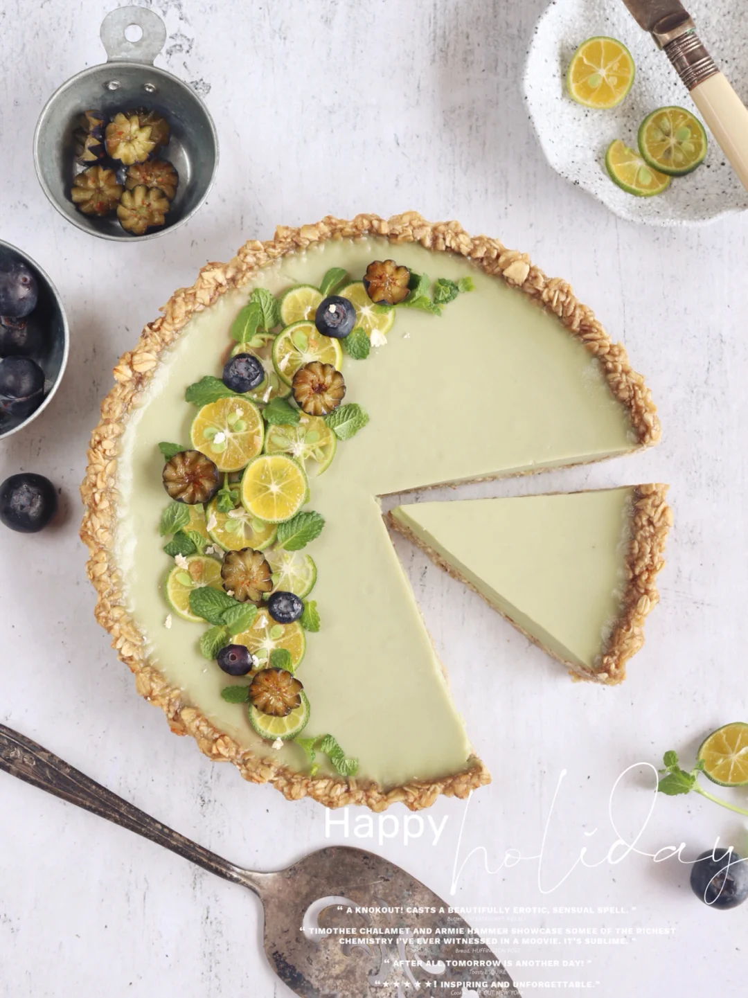 0油糖低卡甜品|燕麦牛油果挞🥑减脂吃