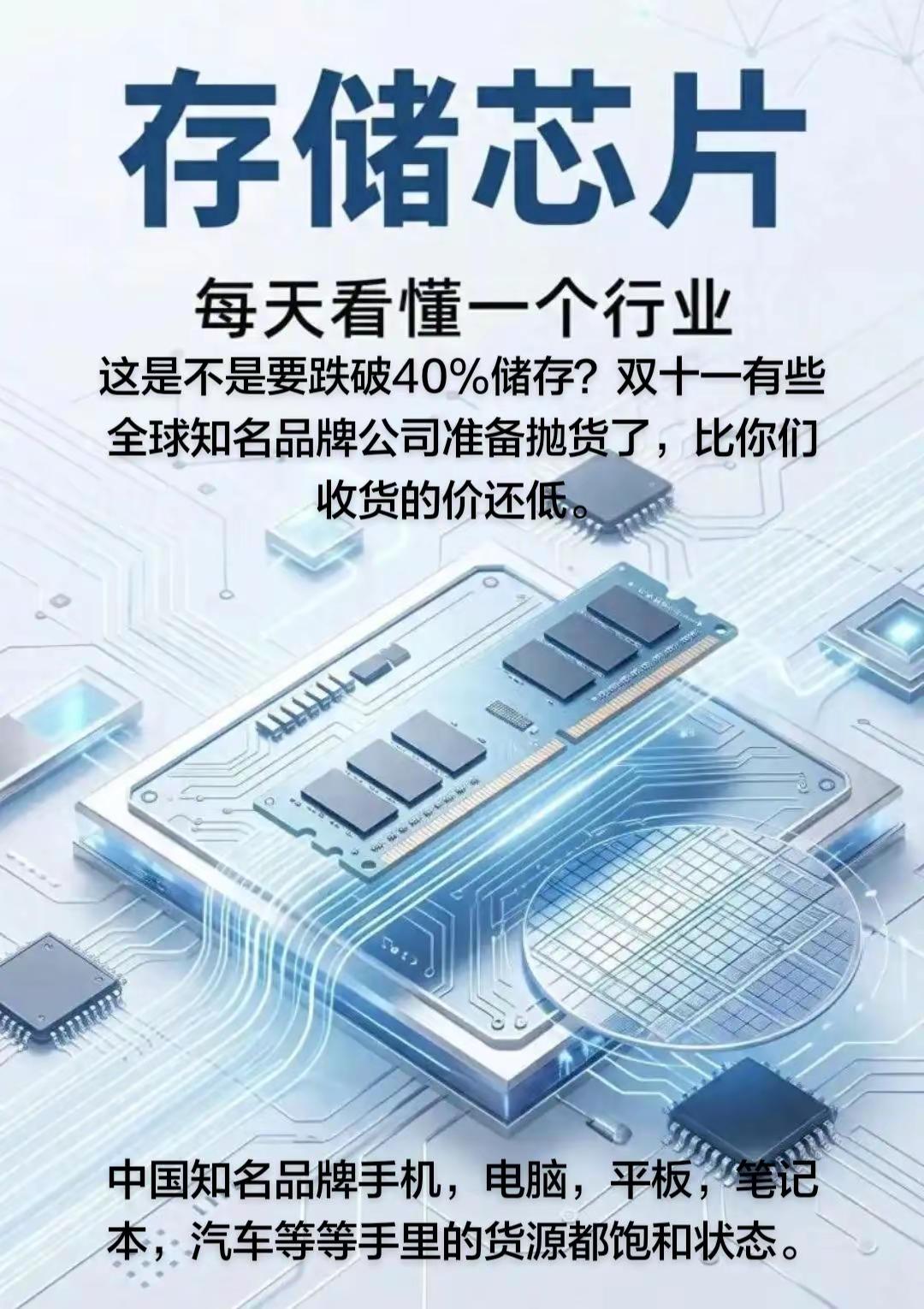 存储芯片 半导体行业 半导体存储芯片 存储产业链