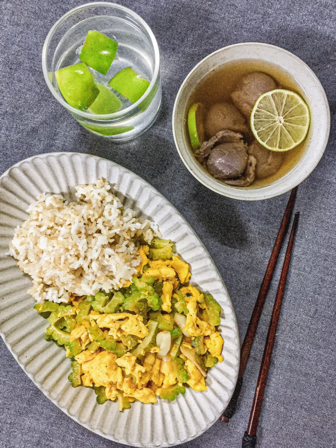 周一☔️| 粗茶淡饭的晚餐