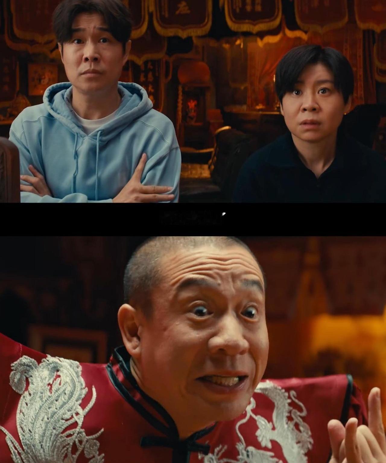 预估票房十几万，最后干到国庆档第二，这反转连编剧都不敢这么写吧？
最让我没想到的就是小沈阳两口子。倒不是说他俩感情咋样，而是这俩头一回当导演，居然在神仙打架的国庆档里杀出重围，成了最大黑马。
沈春阳执导，小沈阳零片酬出演，夫妻俩自掏腰包5000万，再把贾冰、魏翔这帮老哥们儿喊来帮忙，阵仗不大，诚意拉