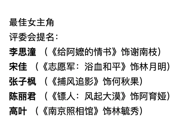 给阿嬷的情书李思潼第一次拍电影就入围金鸡