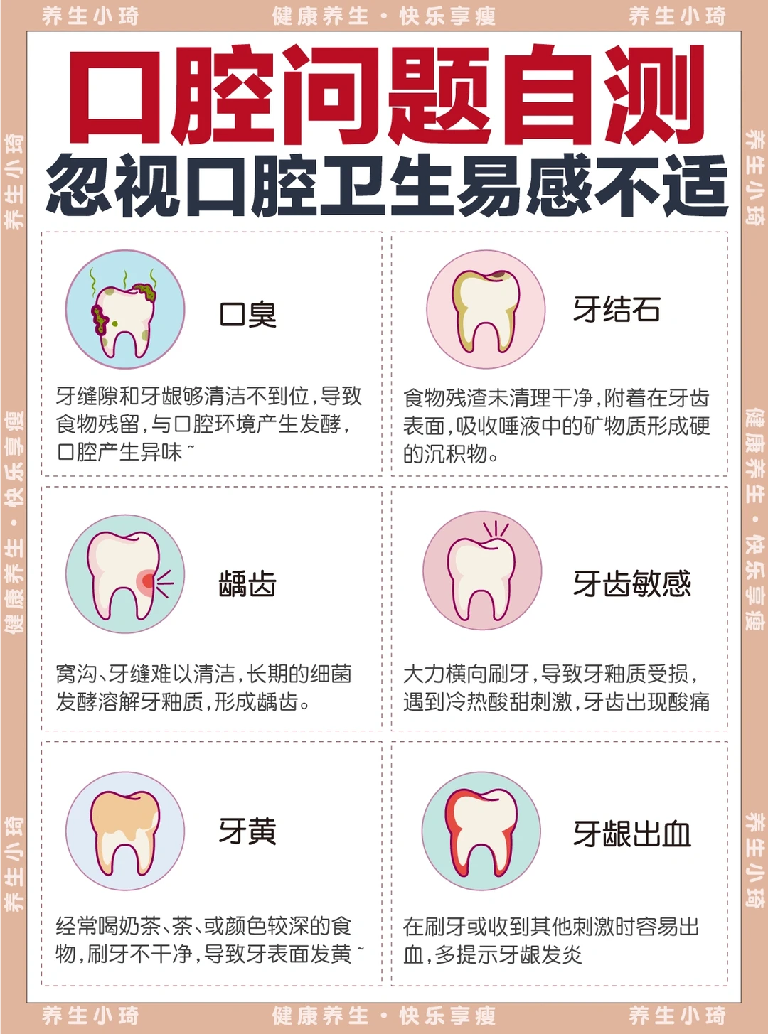 口腔问题自查｜口腔清洁到底有多重要