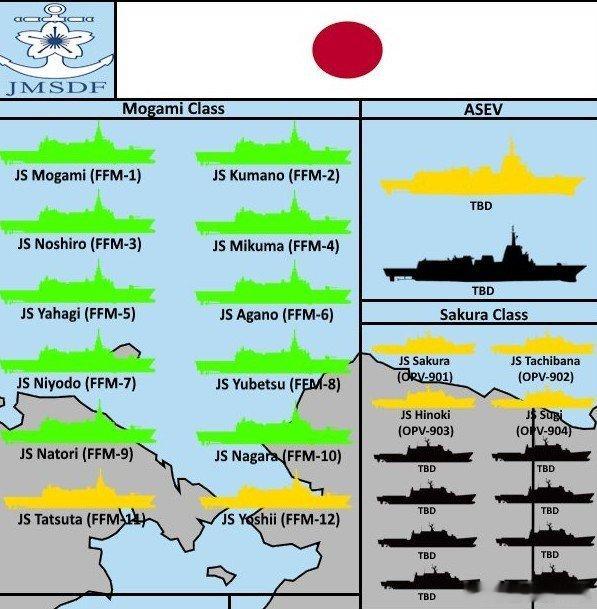 海自造舰计划 ​