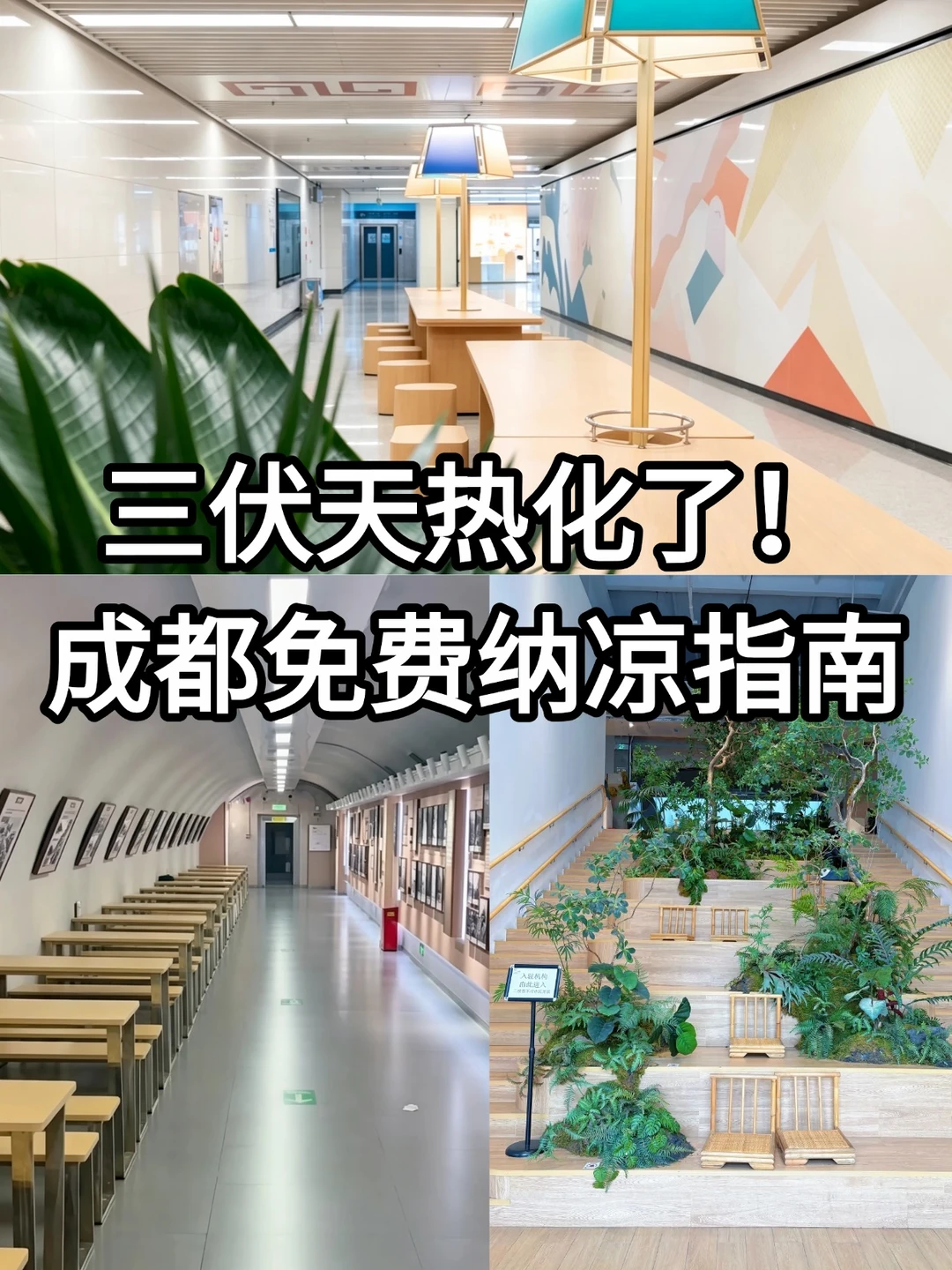 明日入伏！不要白白浪费成都这些免费纳凉地