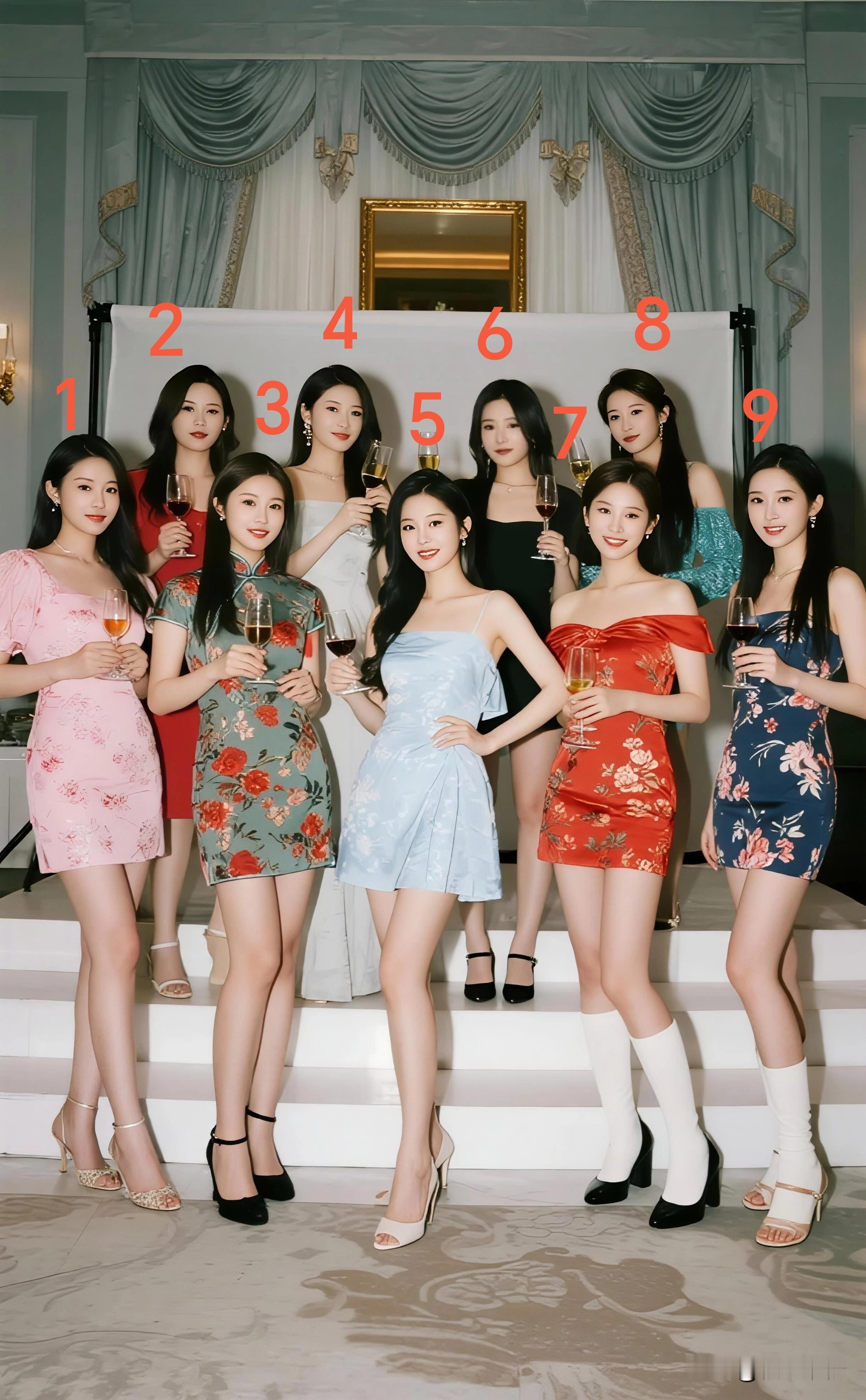 有人说1458号是大部分大老爷们的白月光！ 可我觉得367号最漂亮！ ...