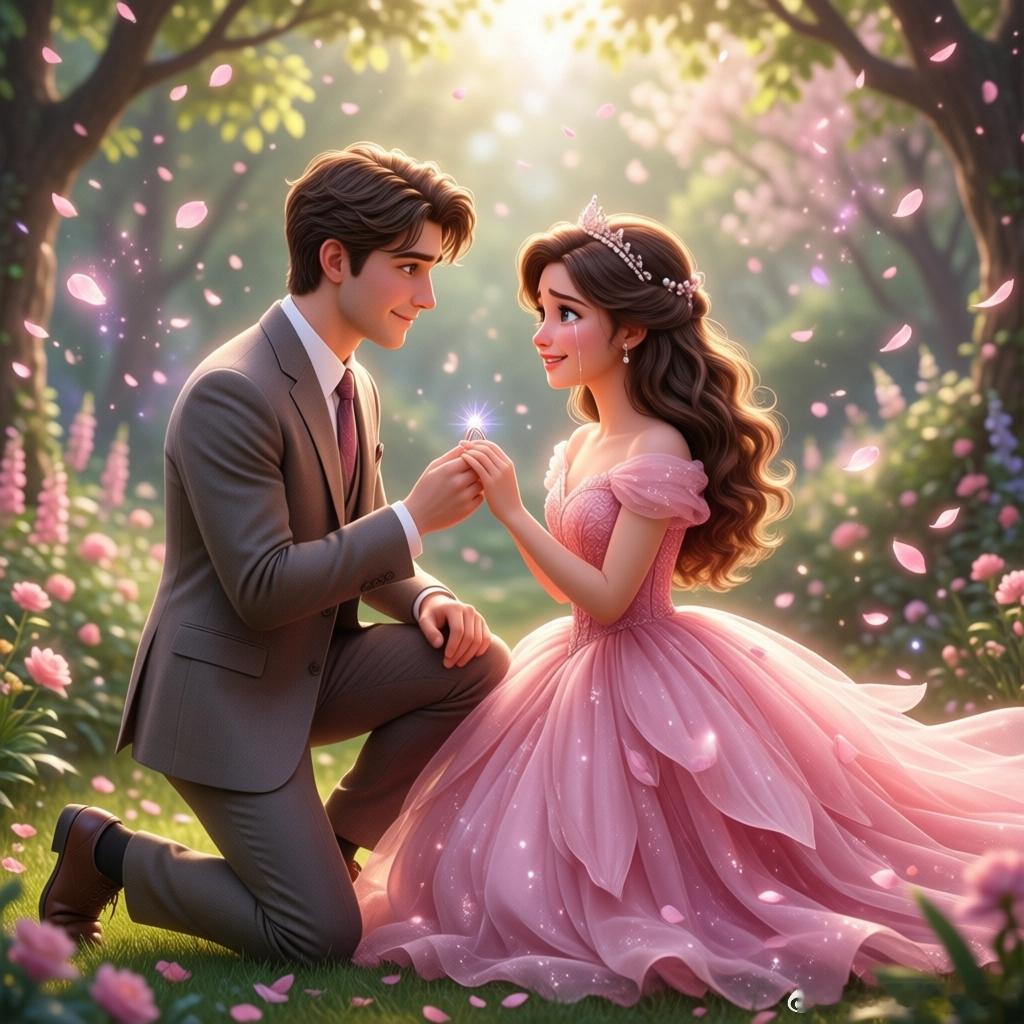 #栾念向尚之桃求婚##早春晴朗#
你心目中的爱情是什么样的？

看到栾念向尚之桃求婚的视频，我眼泪差点就下来了。说真的，这不就是爱情最美好的样子嘛，不是什么大场面 ，就是两个人实实在在待在一起。

我看他俩在早春晴朗的背景下求婚，阳光正好，感觉整个世界都安静了，只剩下他们俩的心跳声。栾念当 ​
