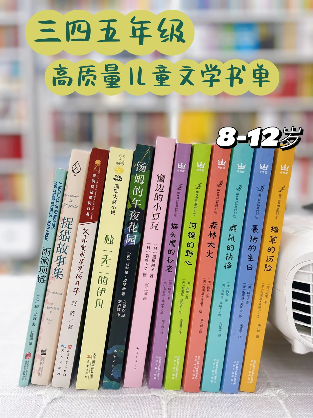 三四五年级高质量儿童文学寒假书单✅