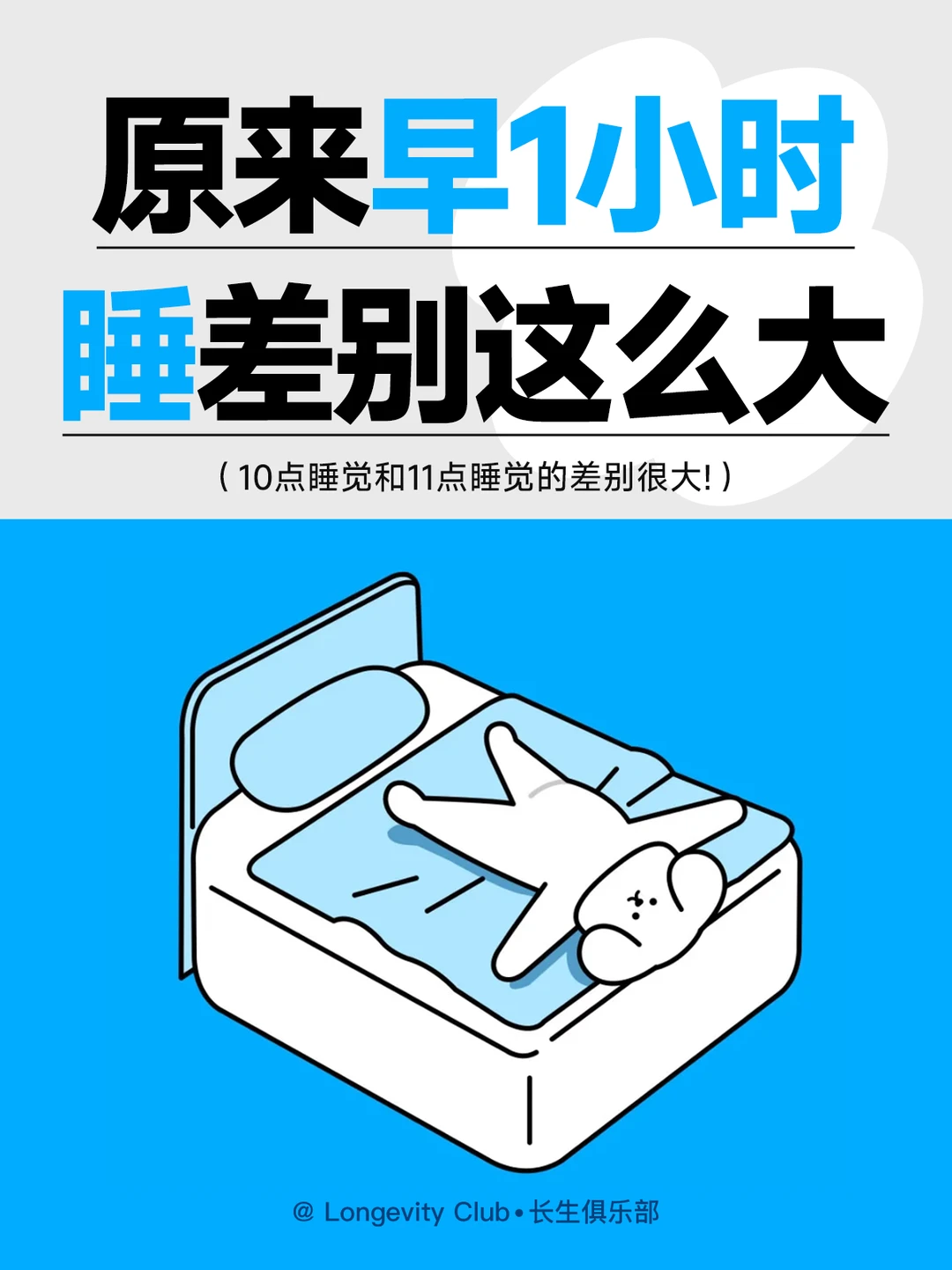 原来10点睡觉和11点睡觉差别这么大！