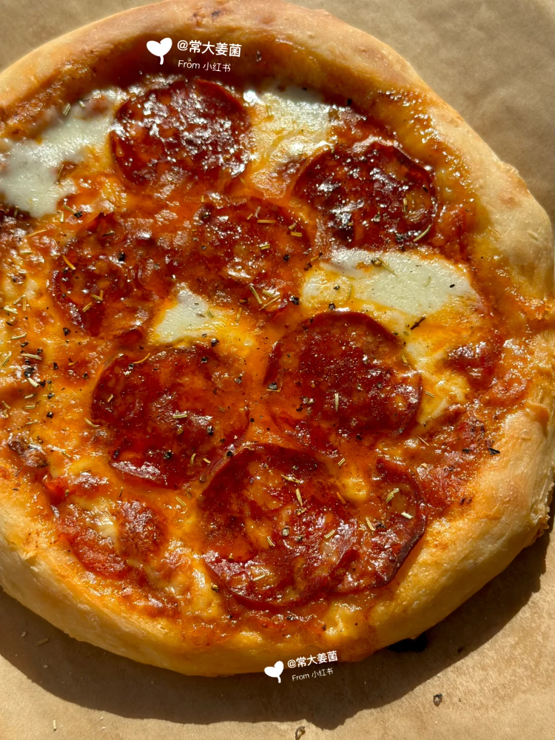 救命哇好好吃！Salami披萨🍕免酵种、免揉