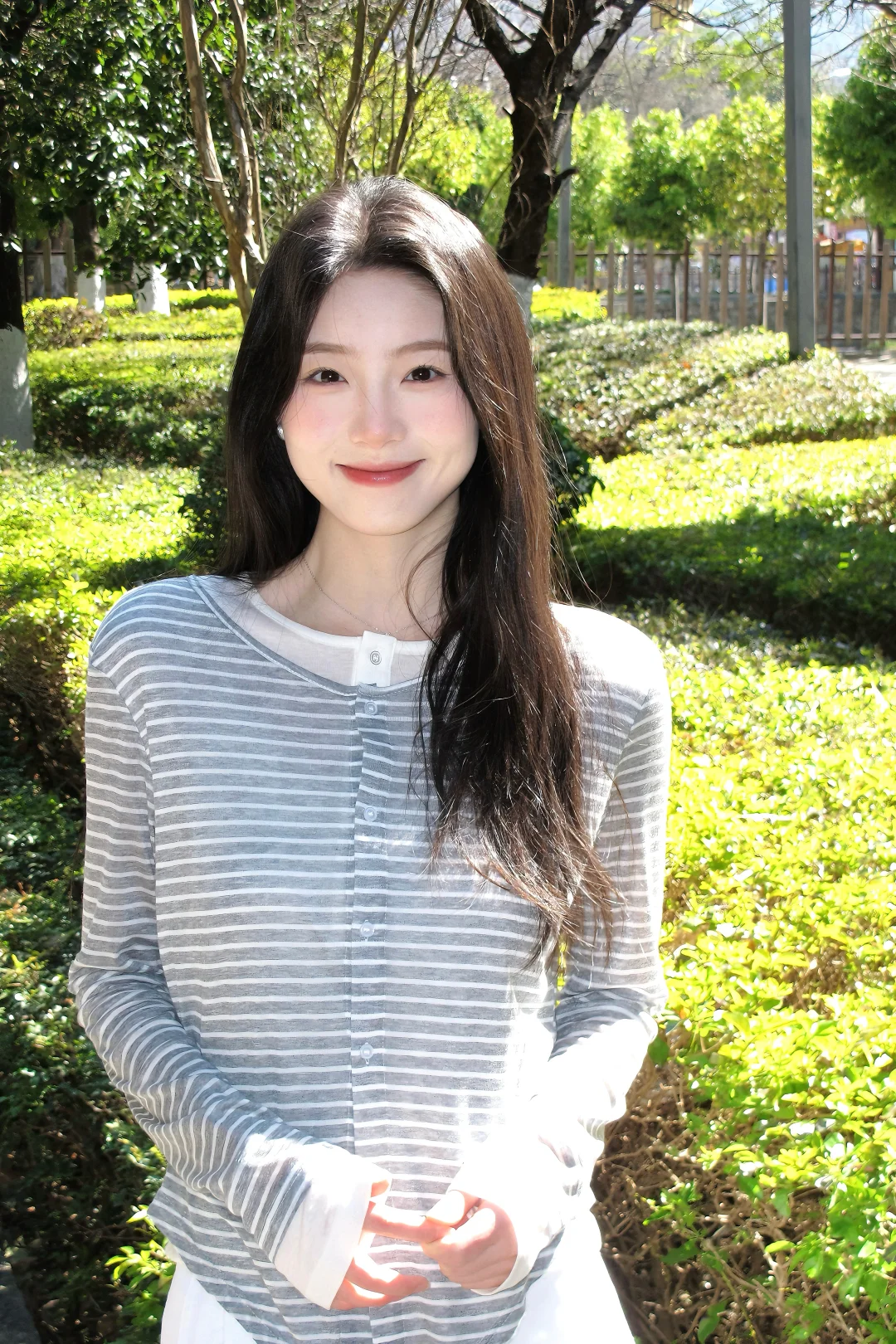 马路边这样拍太干净啦