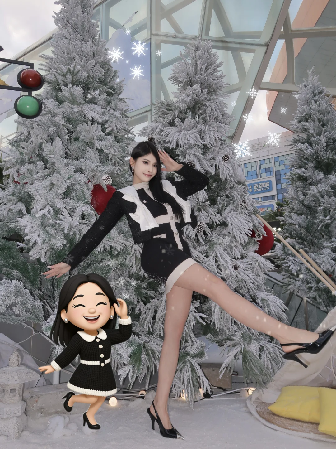 为了你❄️我来到了会下雪的小北海道☃️