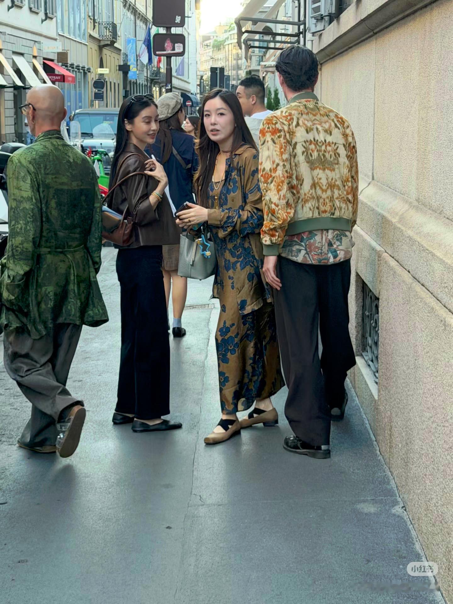 路人米兰偶遇angelababy，多多街拍好吗姐姐！ ​​​