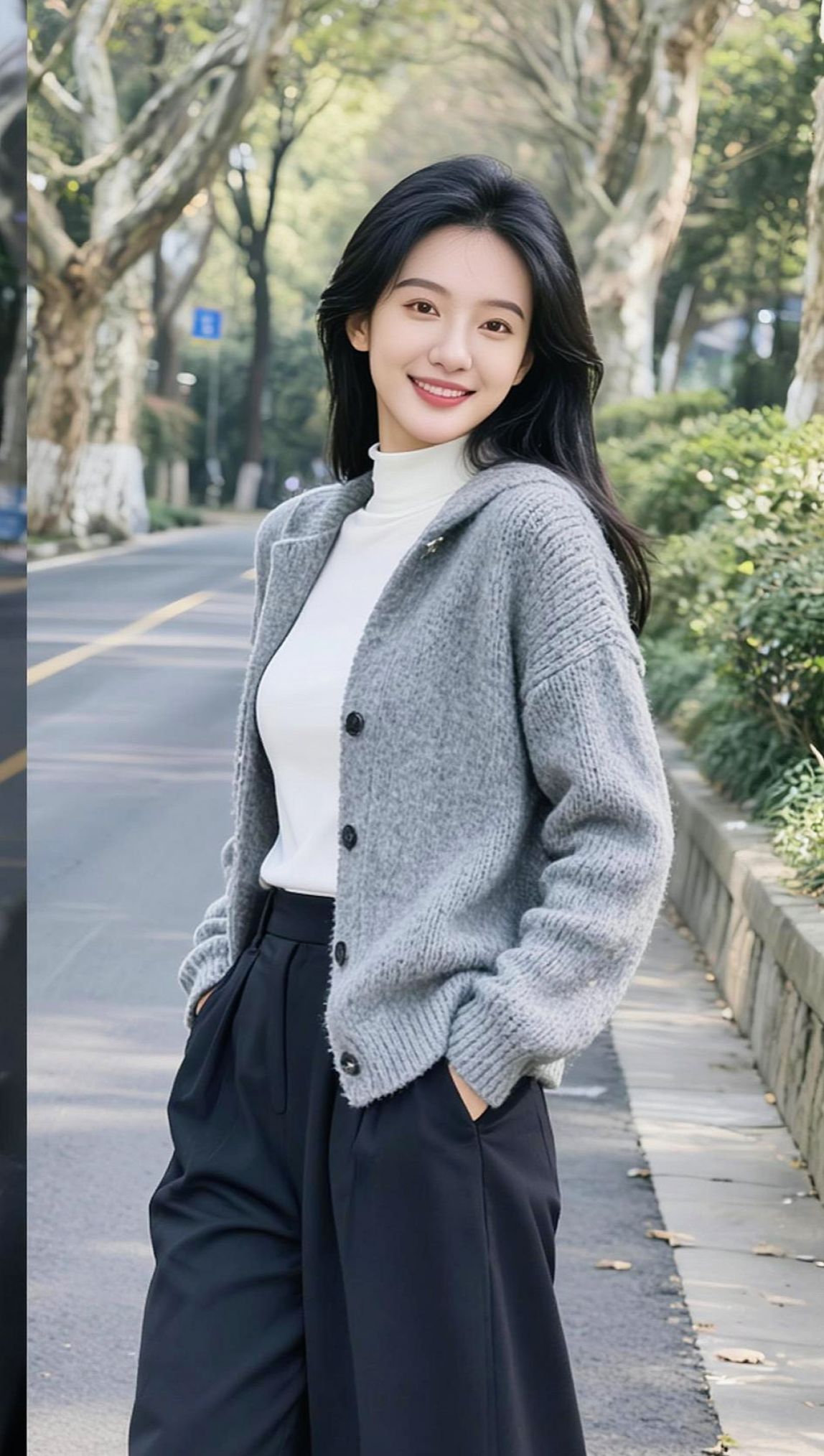 通勤不撞款的美女穿搭：简约高级感拉满，同事都来要链接     🔥