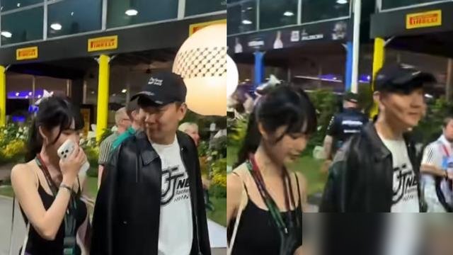 45岁林俊杰牵着24岁女友的手，被骂像“爹带闺女逛街”，结果这大哥转头干了件事，直接把所有人都整沉默了。
10月9号新加坡F1，他压轴连唱20首，全球首唱新英文单曲，烟火一炸，台下他妈和女友坐一块儿应援。两天后街头被拍，他护着女友说“别害羞”，十指紧扣。
一边是网友猛嘲年龄差、说他显老态，一边是