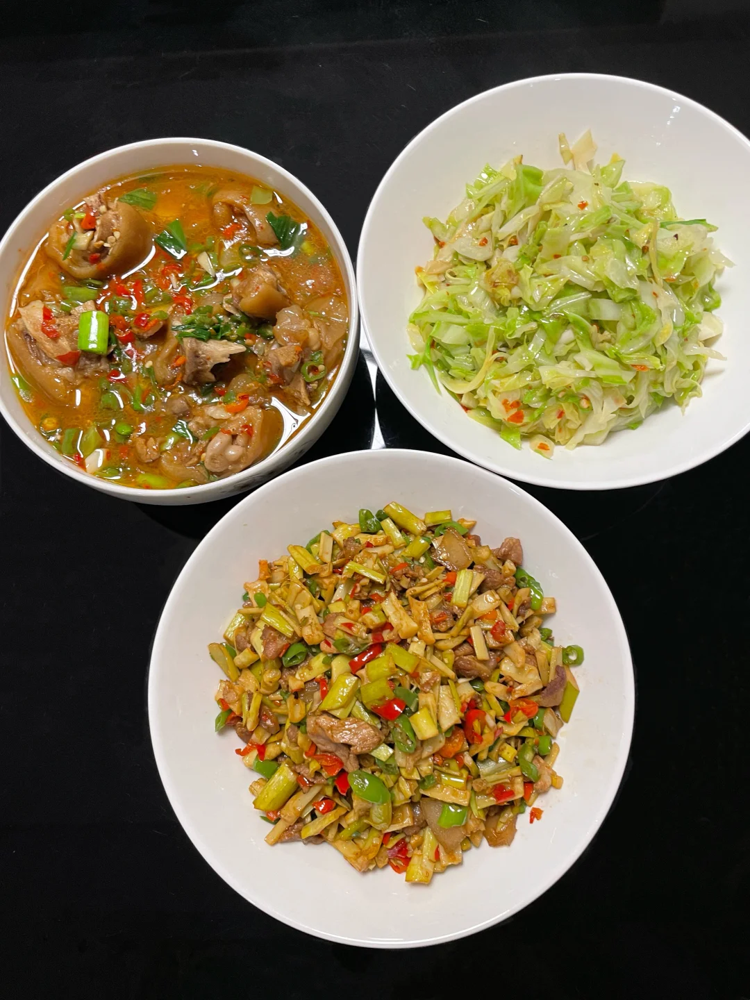 晚餐分享 在家吃饭也太香了～