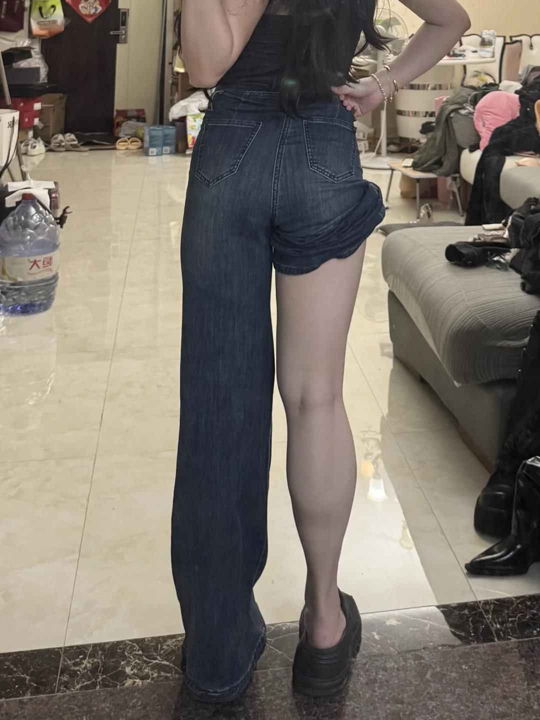 太显瘦啦！小腿外翻一定要试试直筒裤！