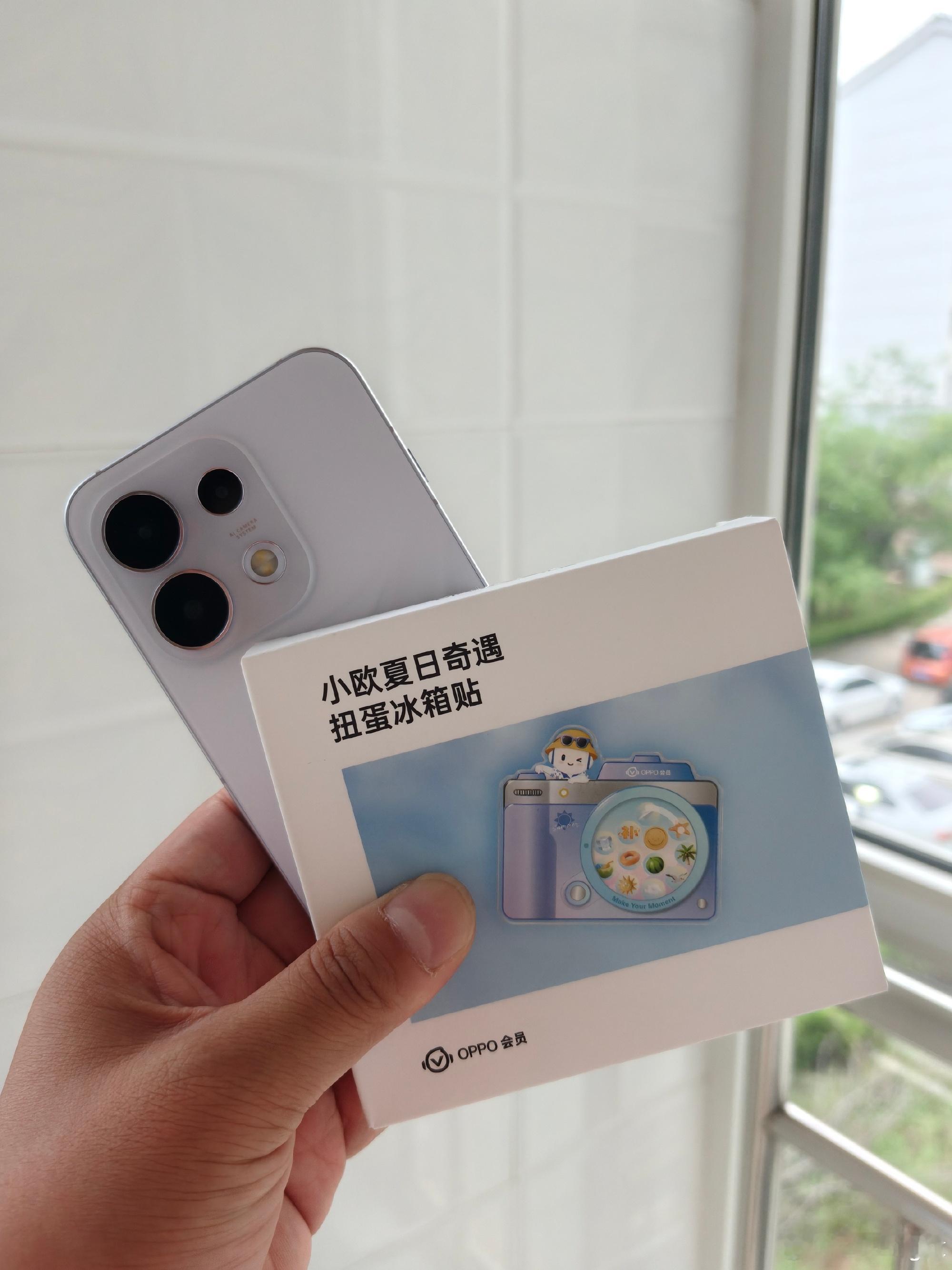 买了Reno16才知道，原来OPPO每个月都送冰箱贴！原来每个月会员日...