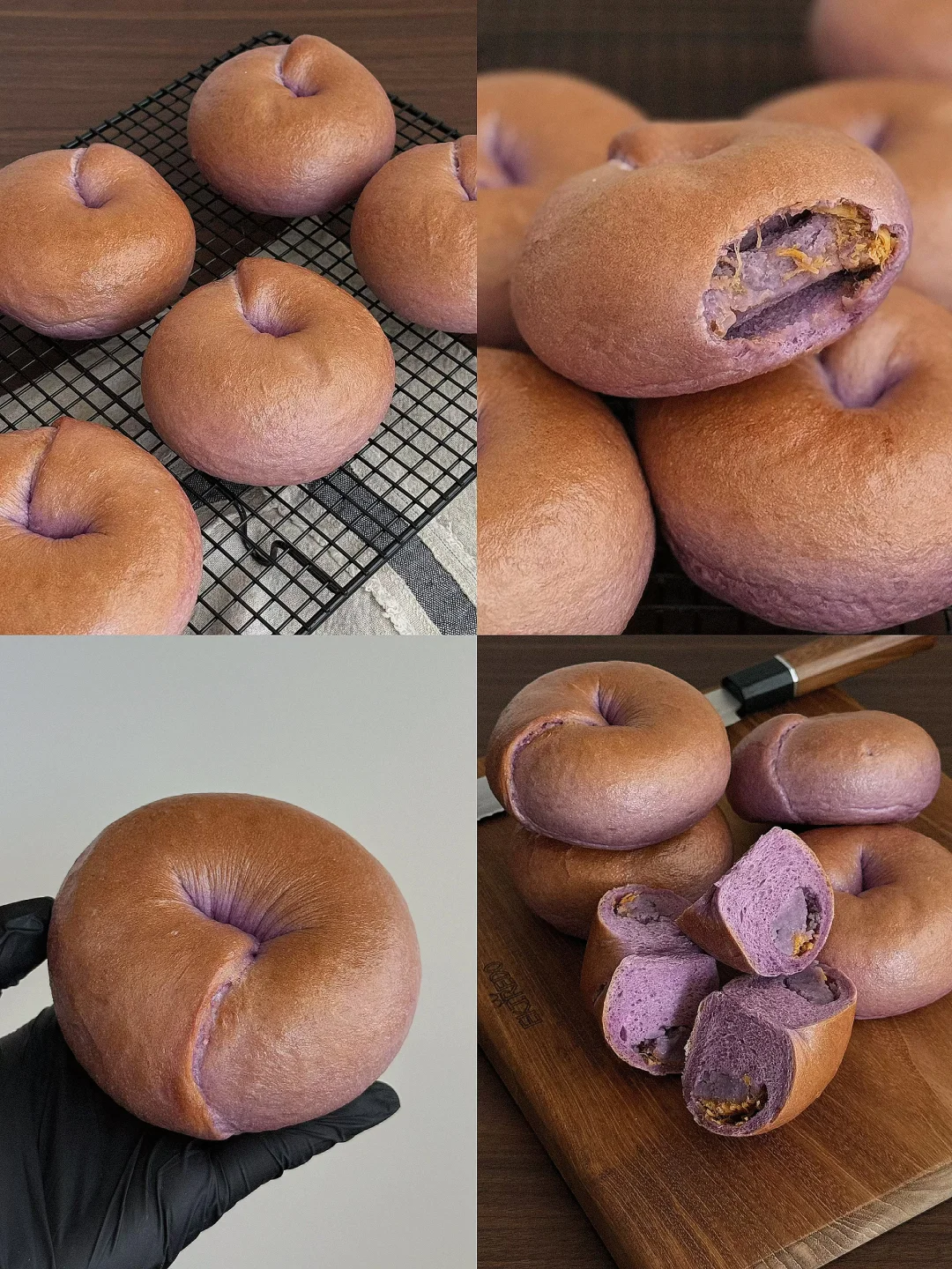 芋泥肉松贝果💜咸甜永动机