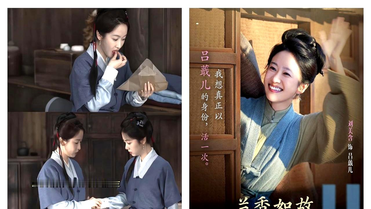 35岁的刘美含在《兰香如故》里演个贪心丫鬟，居然把一帮20出头的小花全给比下去了，连李念的风头都被她抢走大半
 

很多演员过了30岁，镜头怼脸全是一脸疲态和掩饰不住的班味。偏偏当年演“严莉莉”的刘美含，顶着35岁的年纪演恶毒小丫鬟，眼神清亮又全是算计，生动得像个刚出阁的小姑娘，硬是让人找不出一丝岁