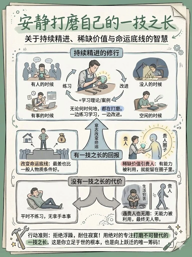 真正拉开差距的是你偷偷打磨 “一技之长”