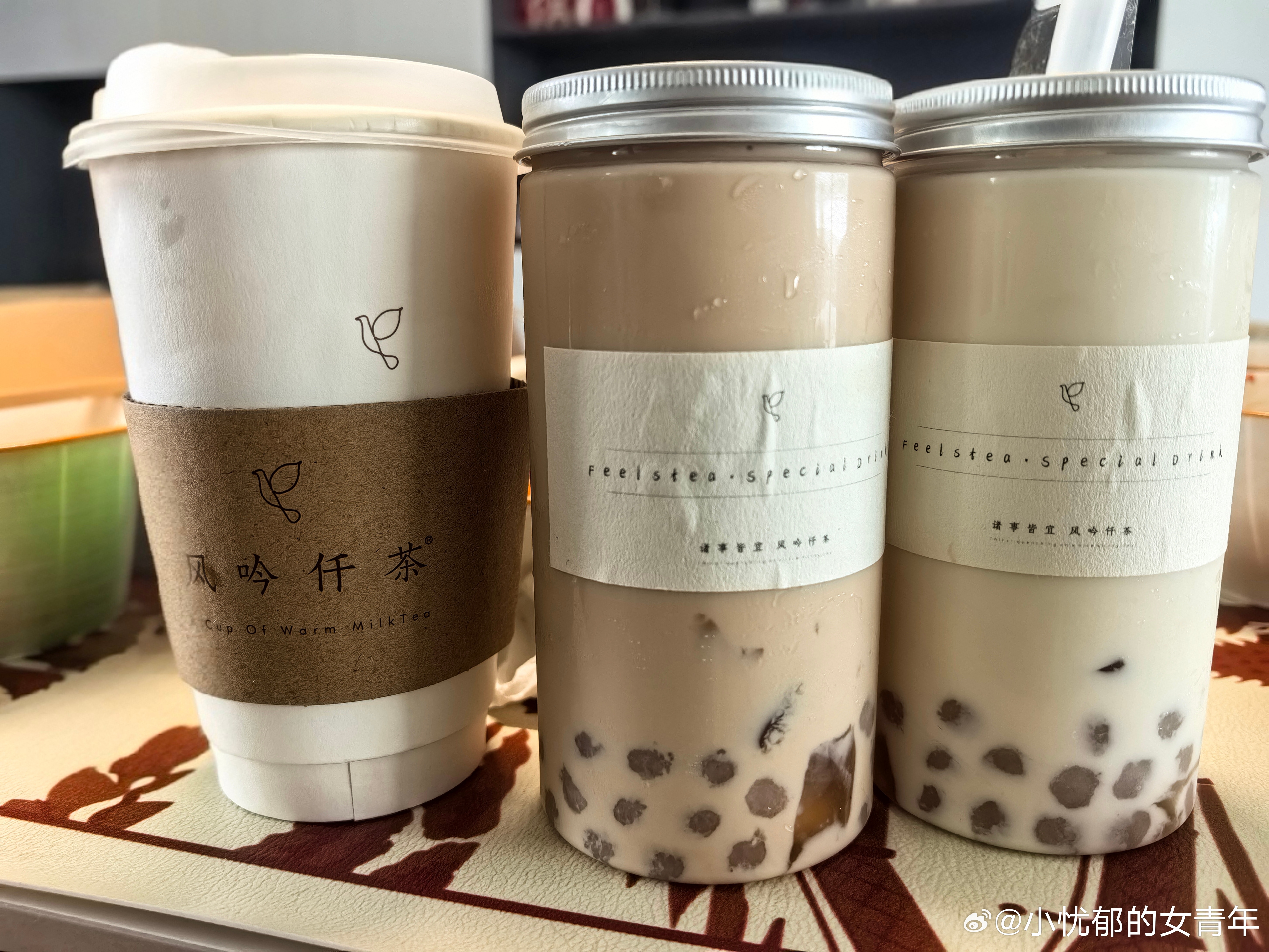 茶颜悦色和风吟仟茶都喝到咯～美味只说一次～好喝爱喝下次还要喝～[doge] ​​​